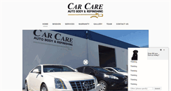 Desktop Screenshot of carcareautobody.com